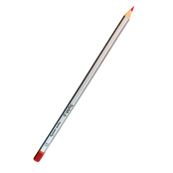 مداد قرمز شش ضلعی استایلیش